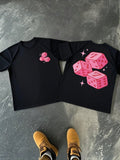 Letter Print Design for Casual Men's and Women's American Street Style T-shirts Summer Fashion Design for Procurement Products: